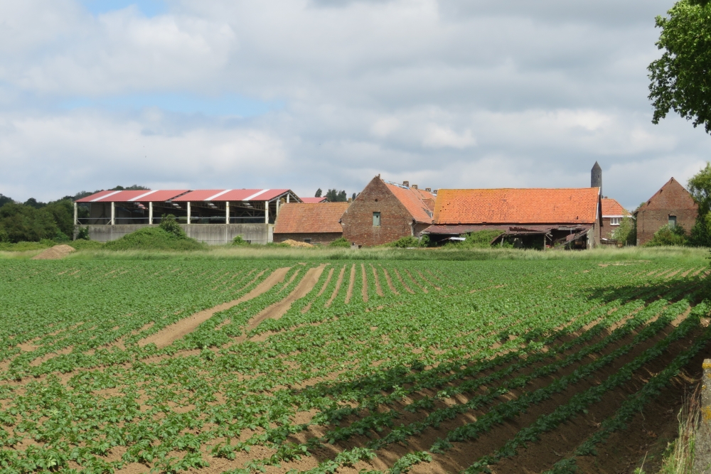 Mijnen Oorlog Hoeve Petite Douve #2