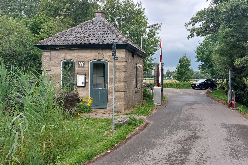 Fort bij Vechten - Bridge Keeper's House W & Tank Barrier #3