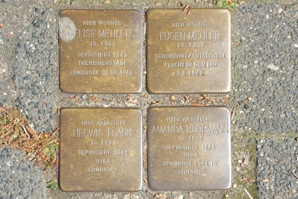 Stolpersteine Agnetenstraße 2 #1