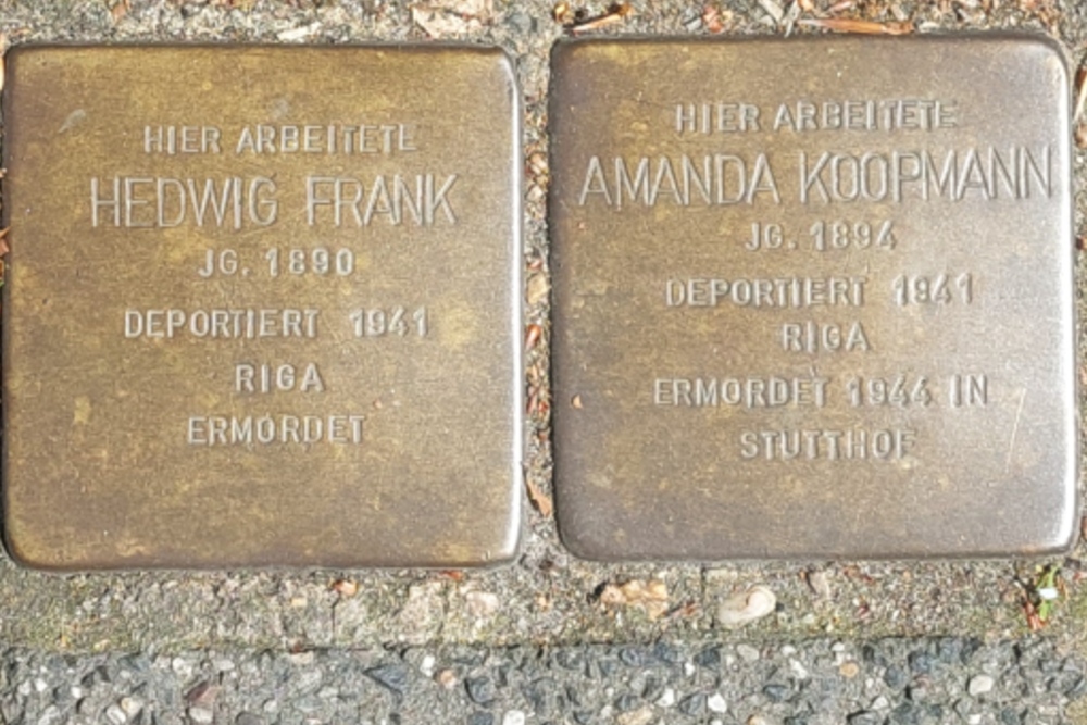 Stolpersteine Agnetenstraße 2 #3