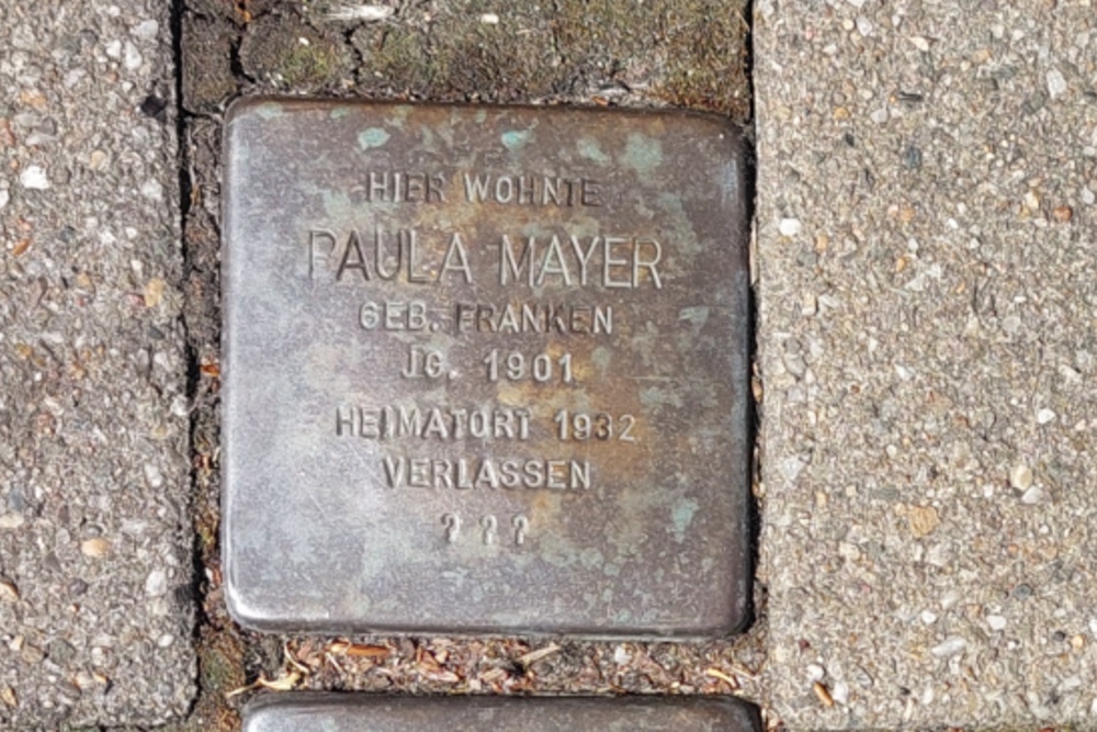 Stolpersteine Speelberger Straße 61 #2