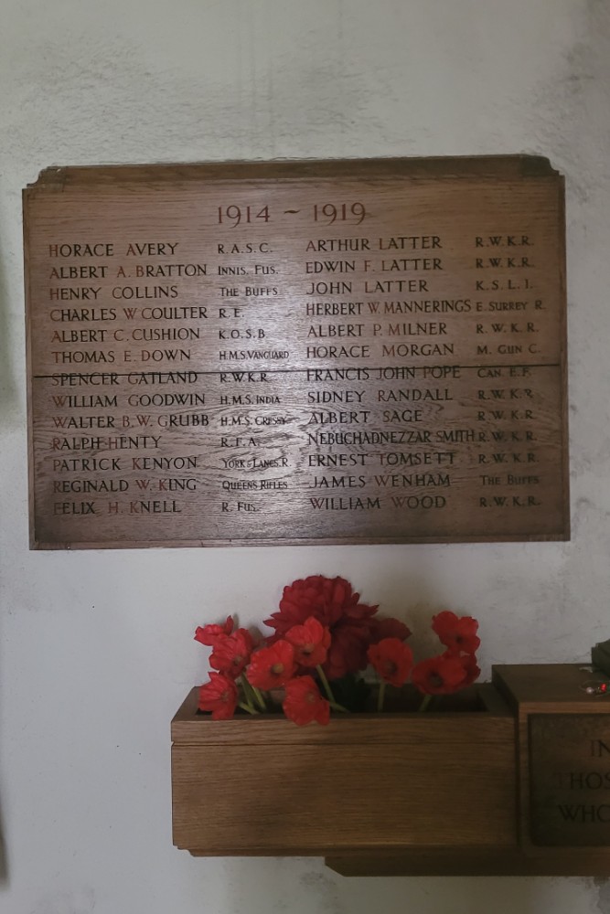 Oorlogsmonument Leeds en Broomfield #2