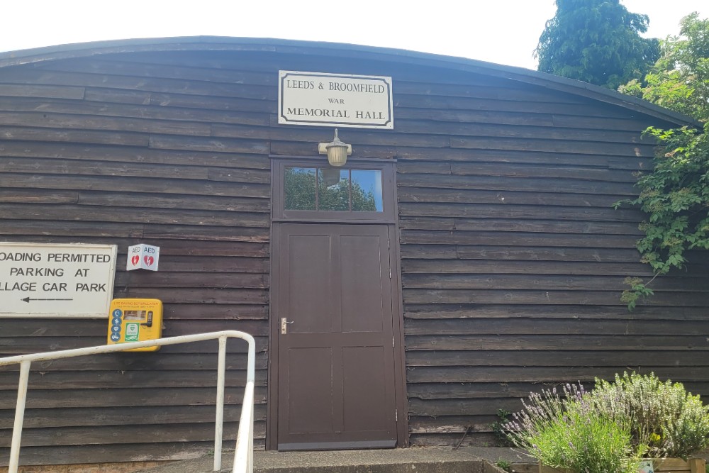 Herdenkingshal Leeds en Broomfield #1