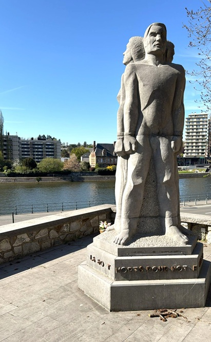 Monument Slachtoffers Concentratiekampen Huy #3