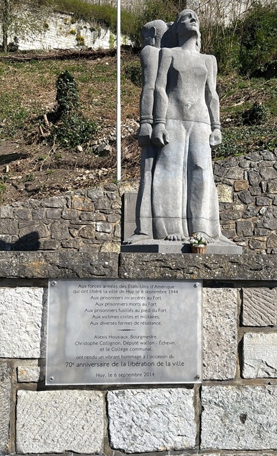 Monument Slachtoffers Concentratiekampen Huy #4
