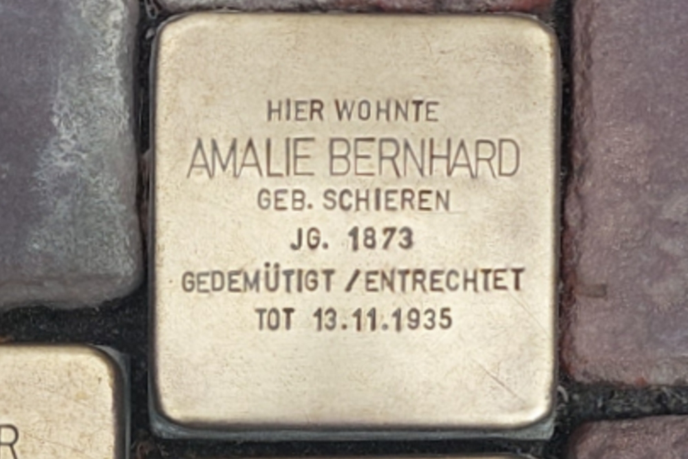 Stolpersteine Herzogstraße 31 #2