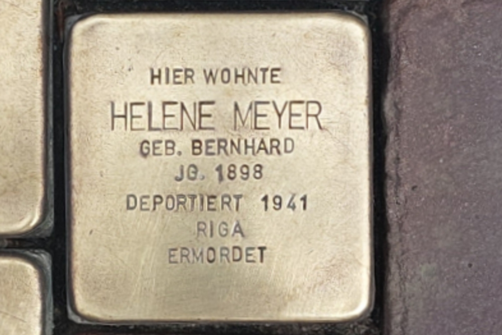 Stolpersteine Herzogstraße 31 #4