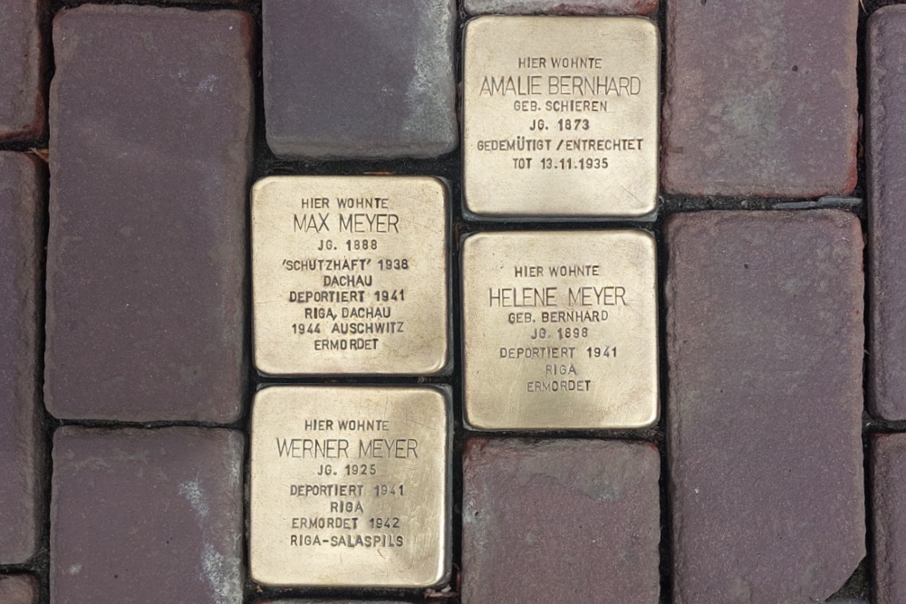 Stolpersteine Herzogstraße 31 #6