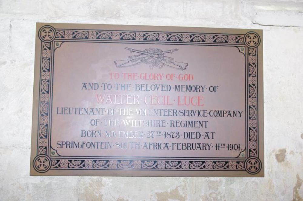 War Memorial Abbey Church Malmesbury #3