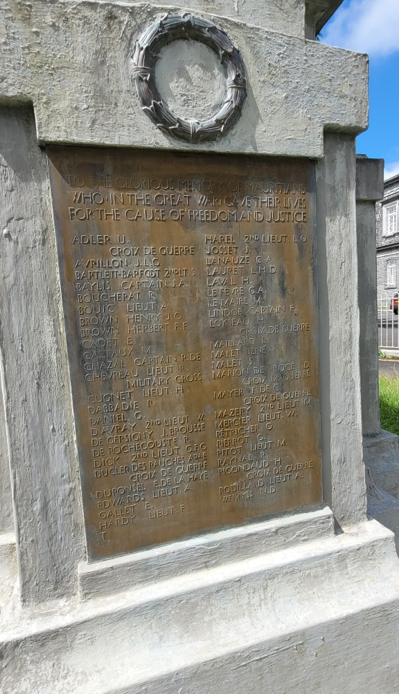 War Memorial Curepipe #3