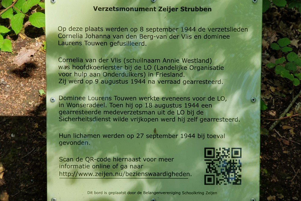 Verzetsmonument Zeijer Strubben #2