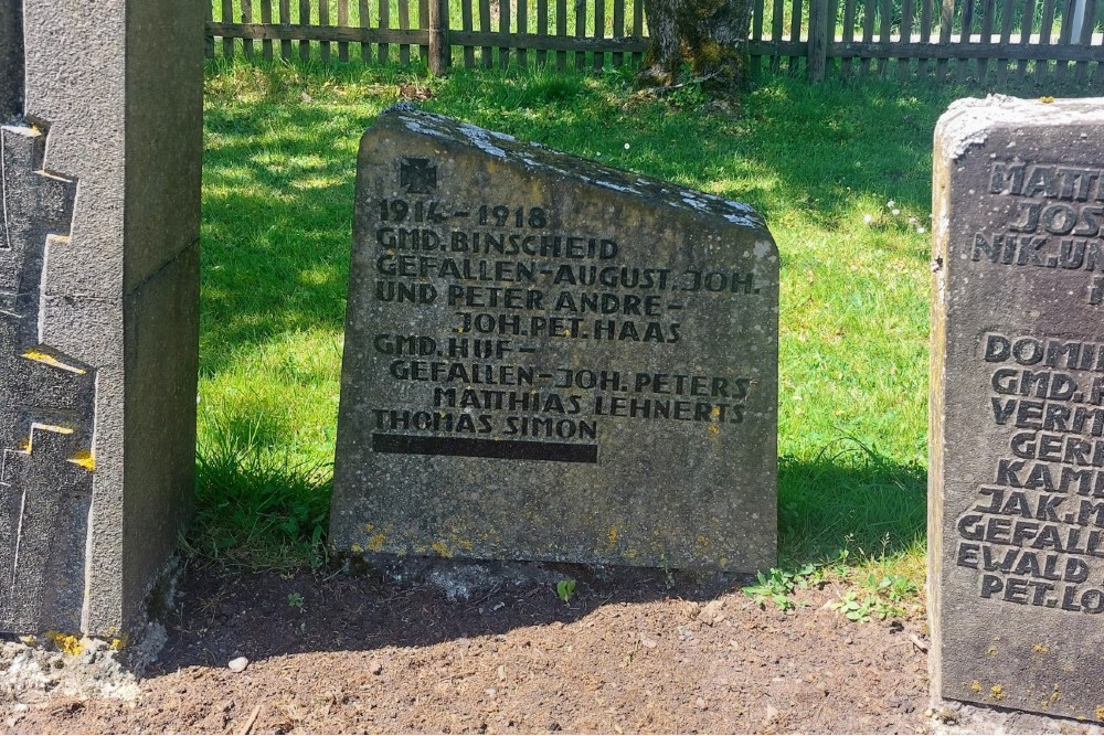 War Memorial  Binscheid #3