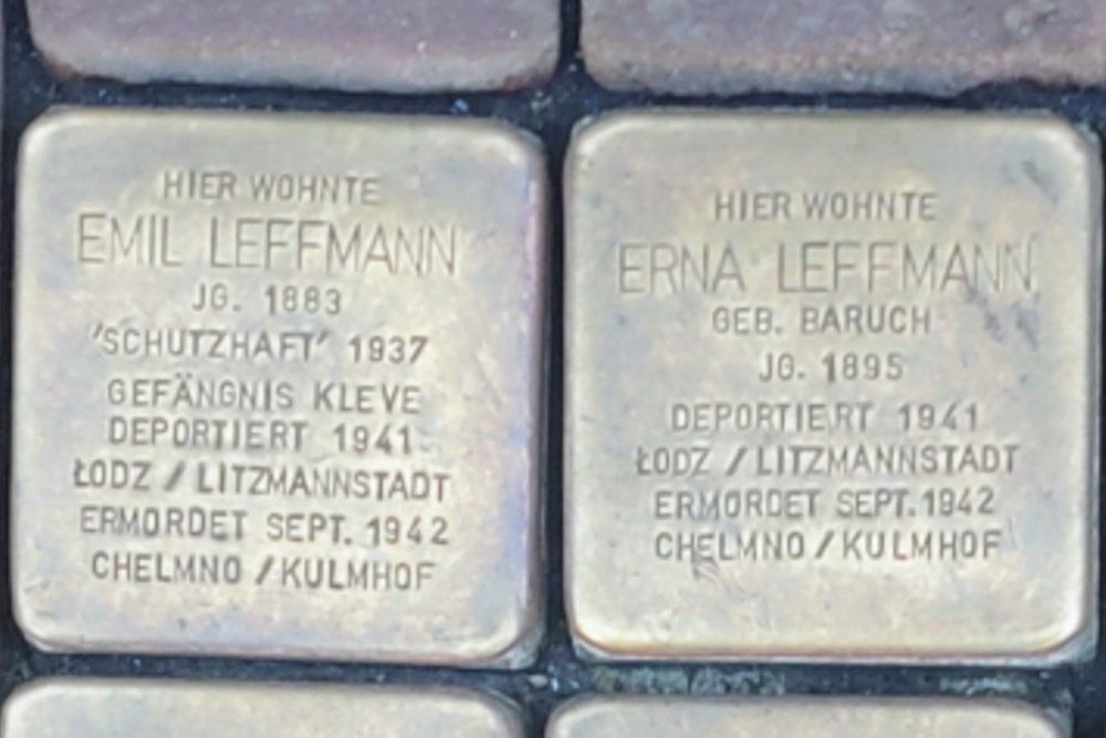 Stolpersteine Hagsche Straße 9-11 #4