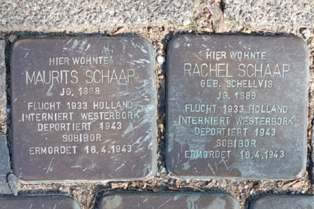 Stolpersteine Pannofenstraße 5 #3