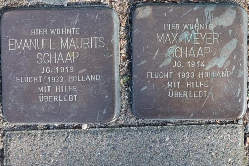 Stolpersteine Pannofenstraße 5 #4