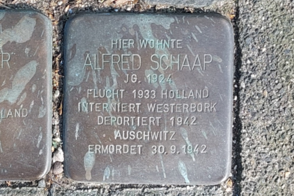 Stolpersteine Pannofenstraße 5 #5