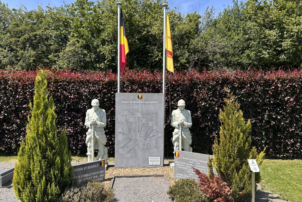 Monument to fallen soldiers coming from Jalhay