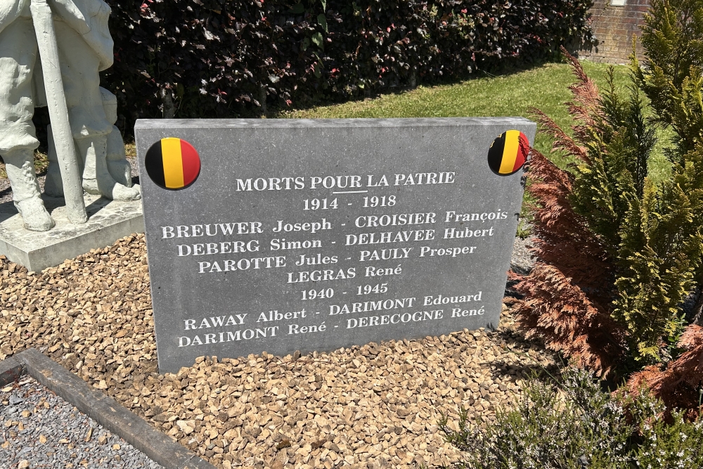 Monument to fallen soldiers coming from Jalhay #3