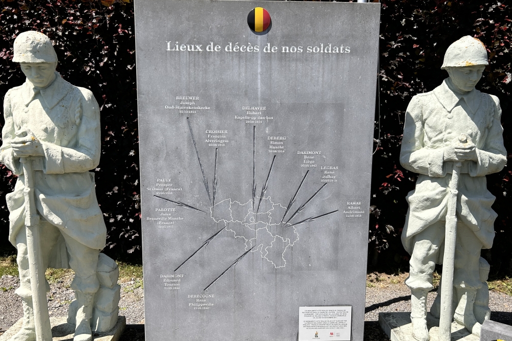 Monument to fallen soldiers coming from Jalhay #4