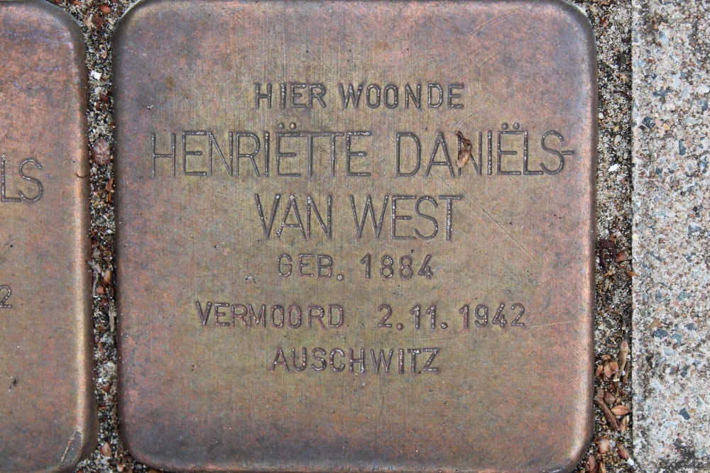 Stolpersteine Narcissenlaan 26 #3
