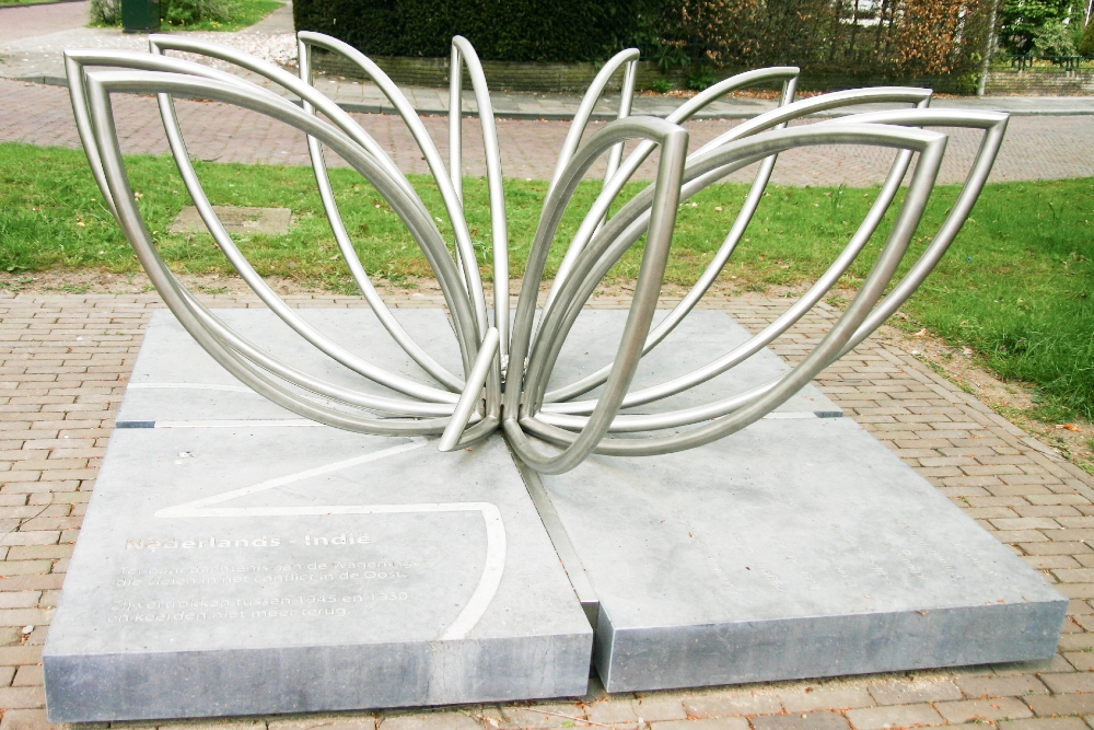 Dutch East Indies Memorial 'The Water Lily' Wageningen