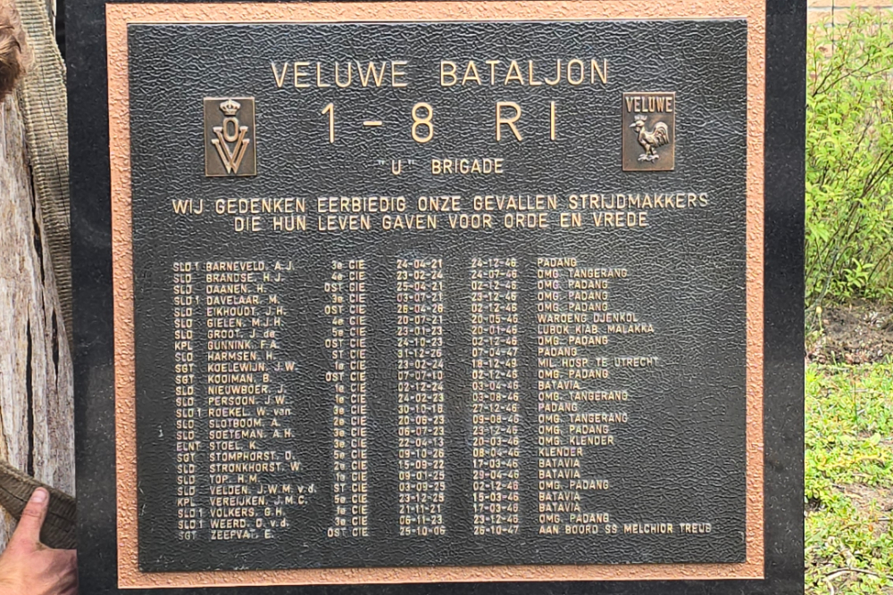 Memorial 1-8 R.I. 'Veluwe Battalion' Darp #3