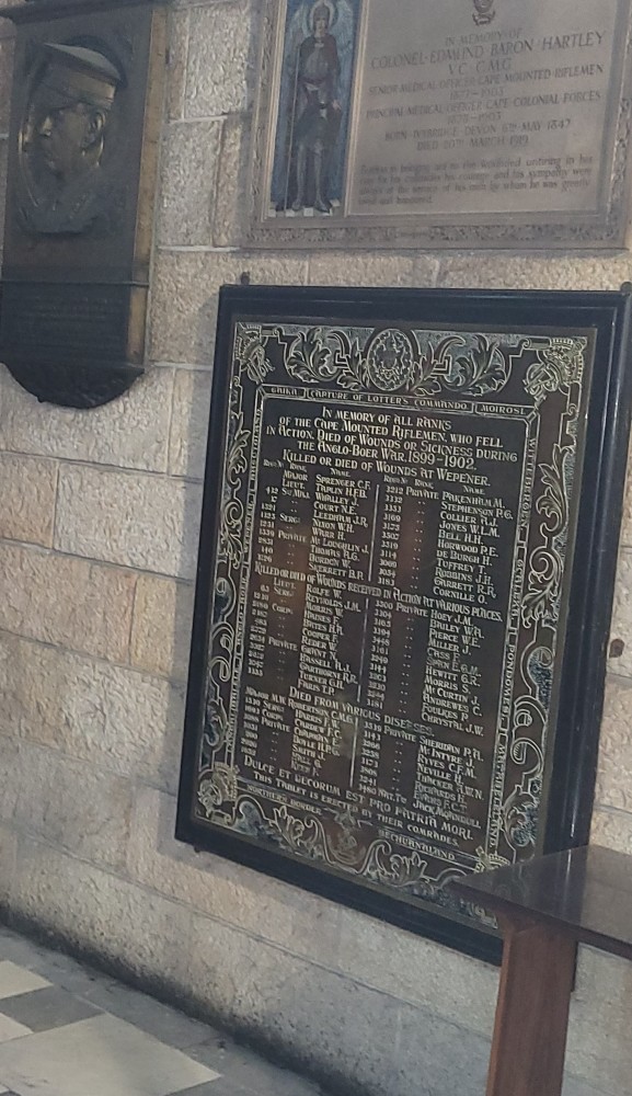 Memorials St George's Cathedral #2