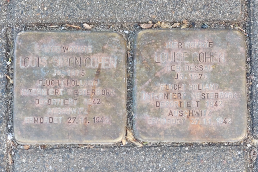 Stolpersteine Pannofenstraße 12 #3