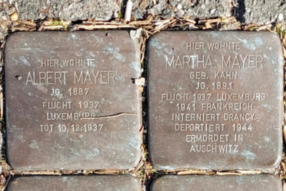 Stolpersteine Lindenallee 6 #3