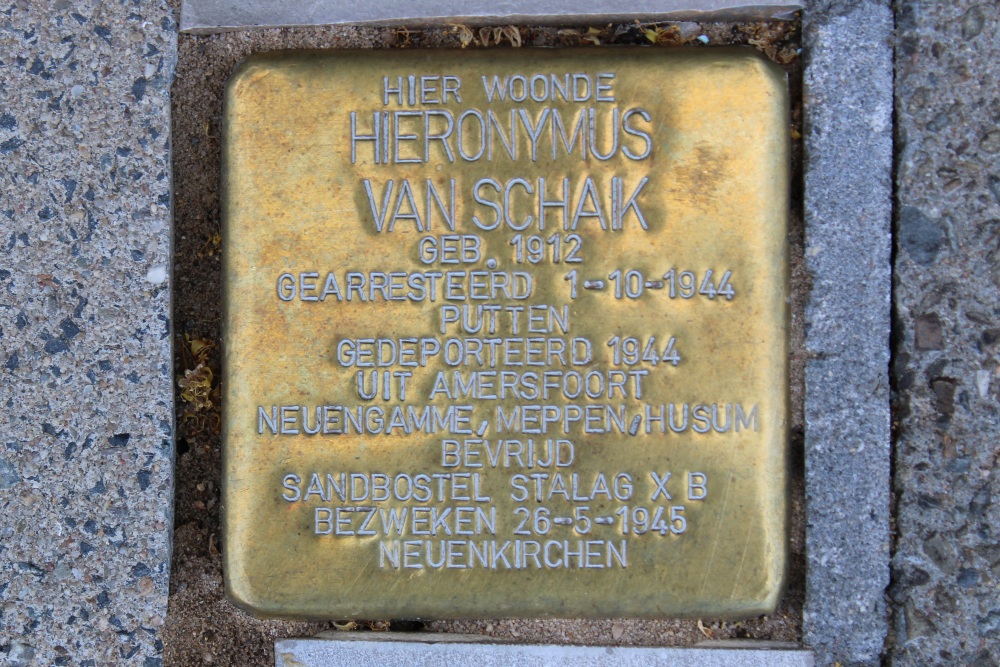 Stumbling Stone Sparstraat 59