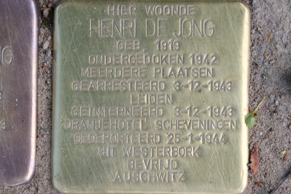 Stolpersteine Moliërelaan 8 #5