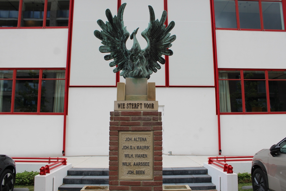 Monument omgekomen personeel villa Jongerius #2