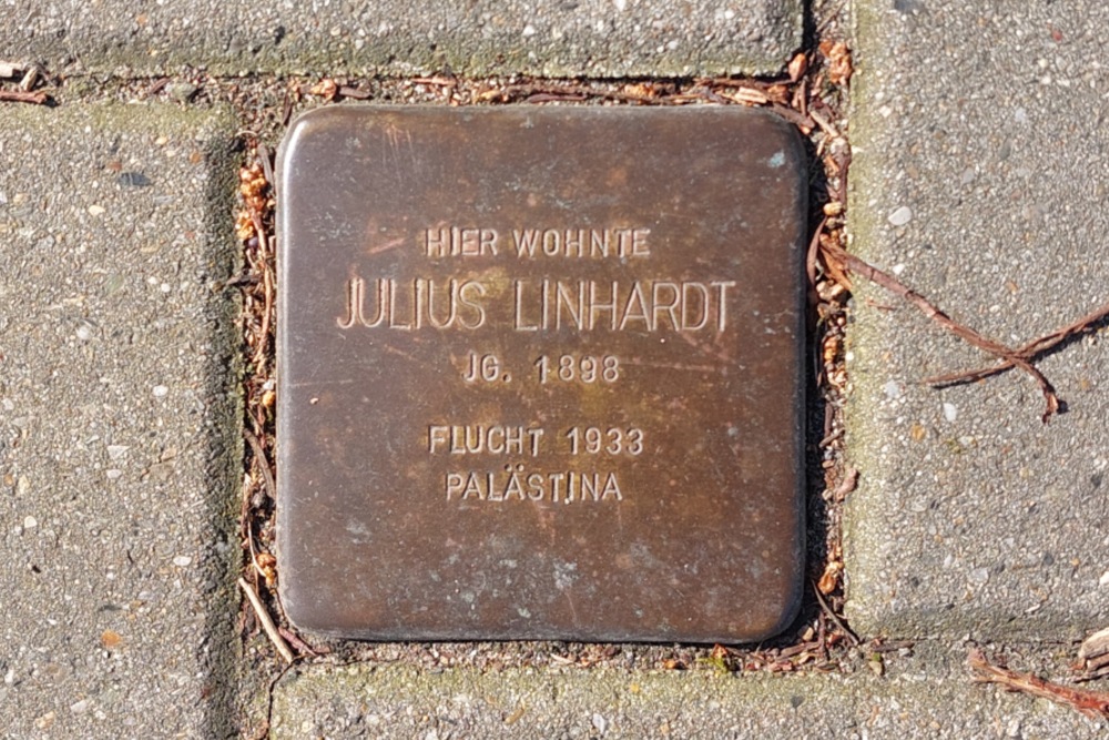 Stumbling stone Lindenallee 19 #3