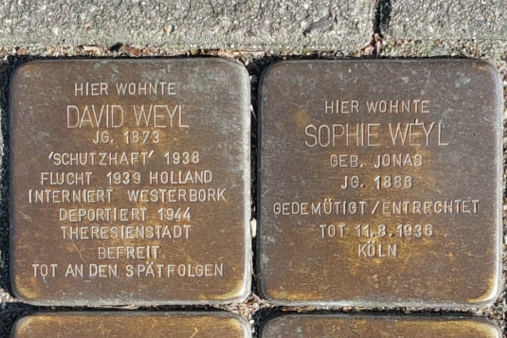 Stolpersteine Lindenallee 32 #3