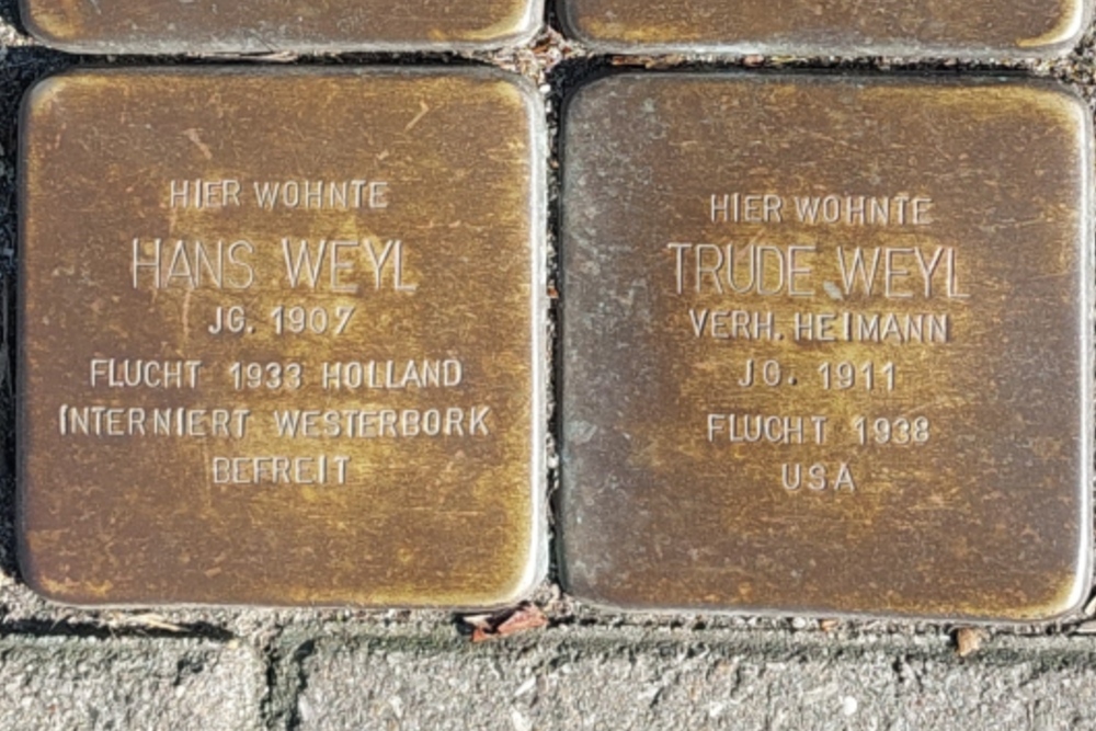 Stolpersteine Lindenallee 32 #4