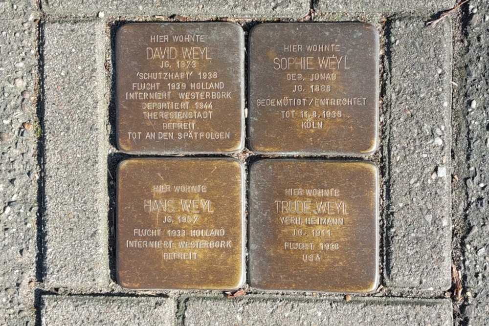 Stolpersteine Lindenallee 32 #5