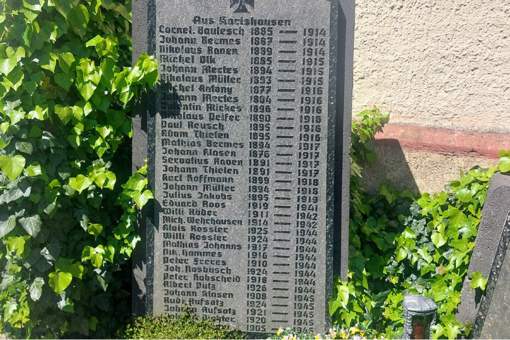 Oorlogsmonument Karlshausen #4