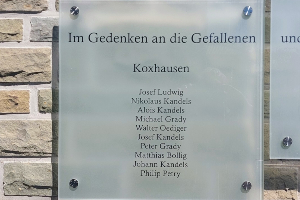 Oorlogsmonument Koxhausen #2