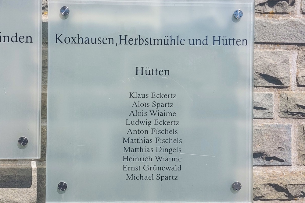 Oorlogsmonument Koxhausen #4