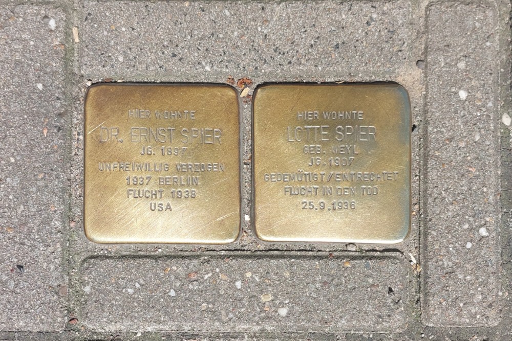Stolpersteine Hagsche Strasse 66-68 #5