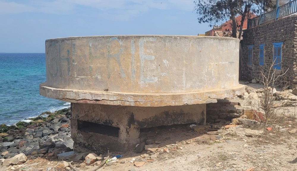 French Pillbox Goree Island