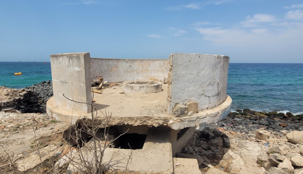 French Pillbox Goree Island #3