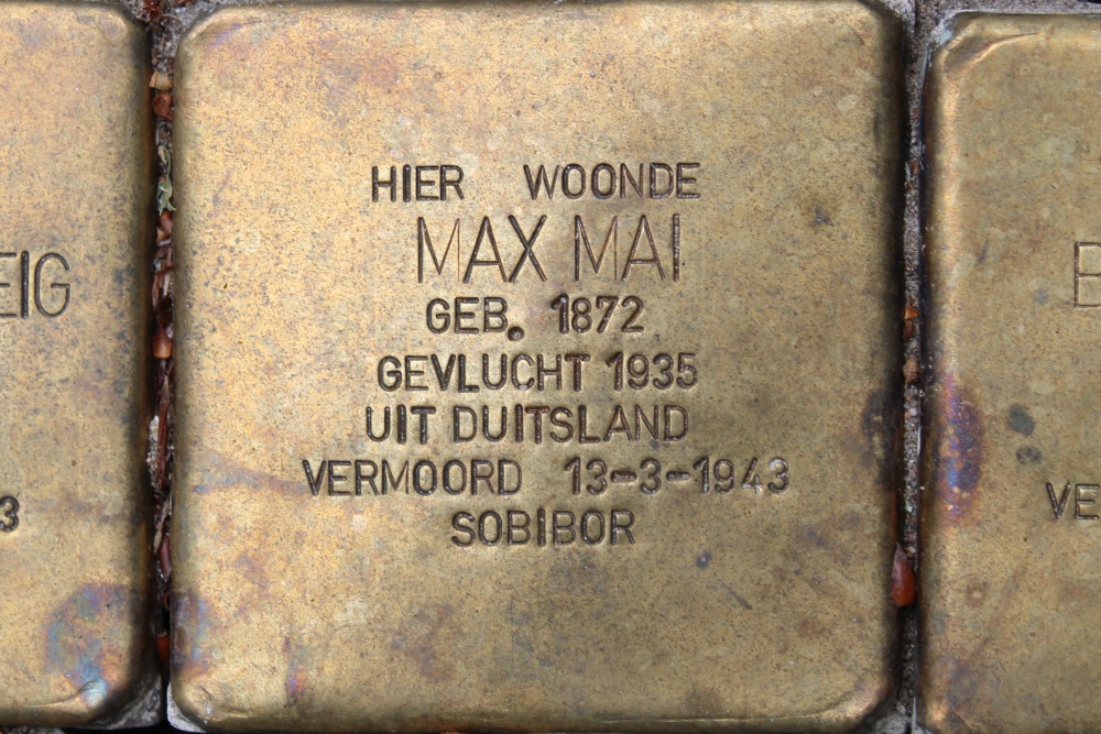 Stolpersteine Gezichtslaan 54 #4