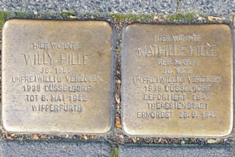 Stolpersteine Hagsche Strasse 77 #2