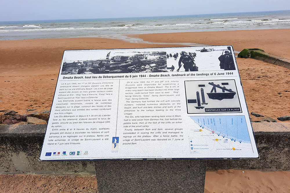 Info Board Landmark of the Landings