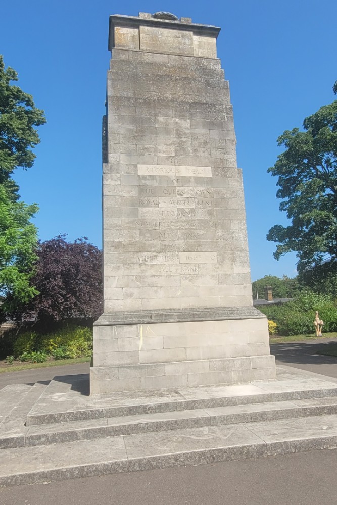 Queen's Own Royal West Kent Regiment Memorial #4