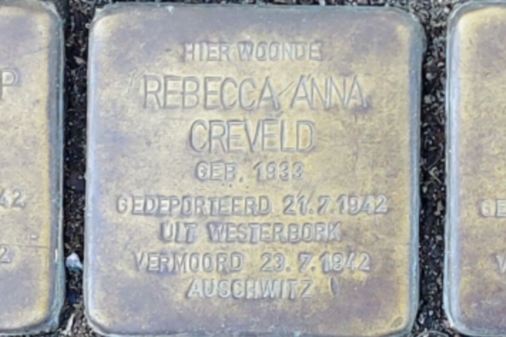 Stolpersteine Lange Groenendaal 82 #4