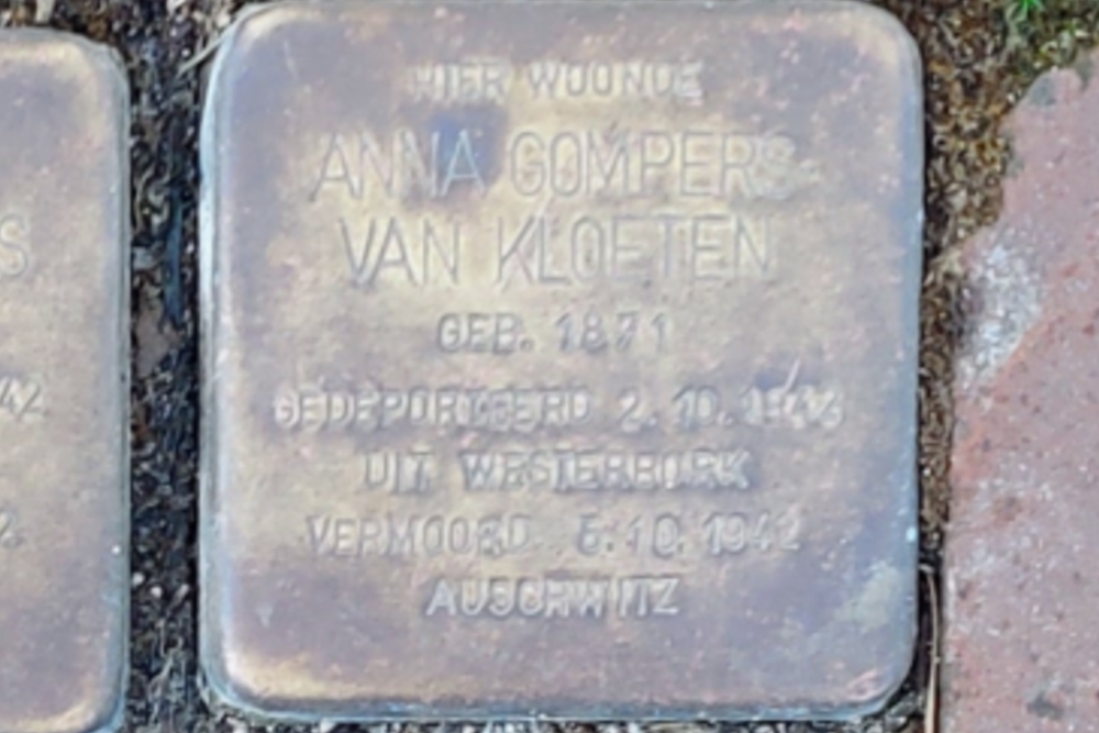 Stumbling Stones Lange Groenendaal 84 #5