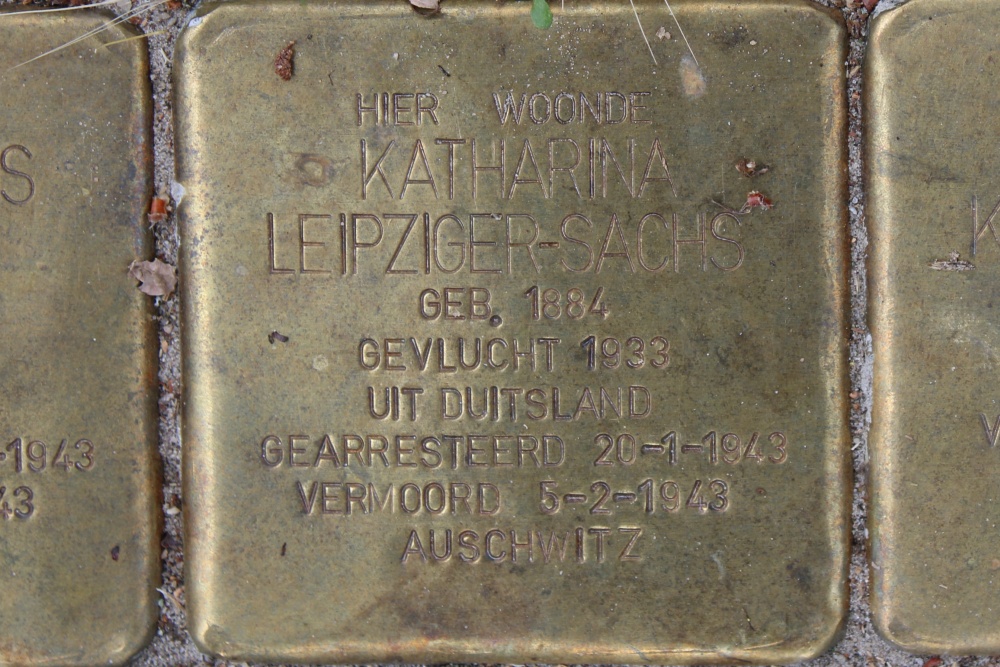 Stolpersteine Rembrandtlaan 78 #3