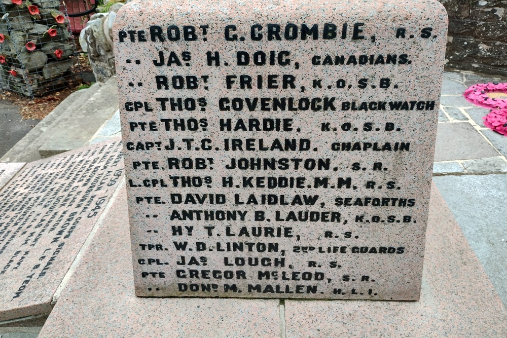 War Memorial Stow #2